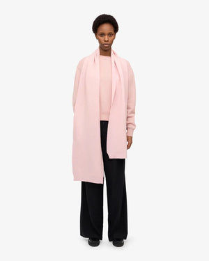 Merino Wool Schal Faded Pink