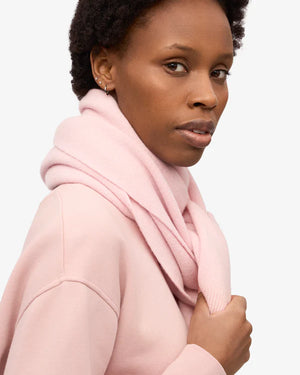 Merino Wool Schal Faded Pink