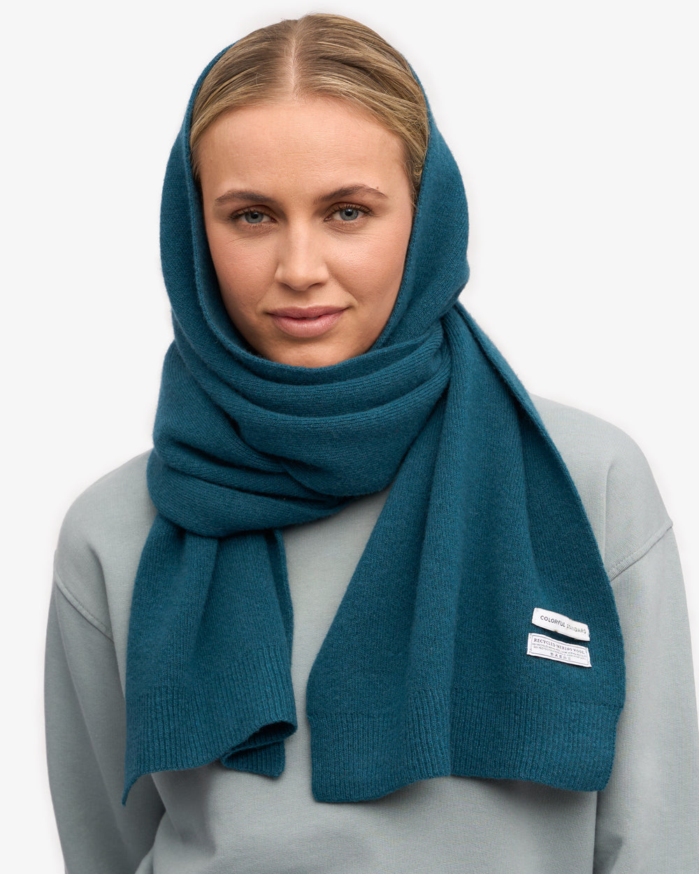 Colorful Standard - Merino Wool Schal Ocean Green