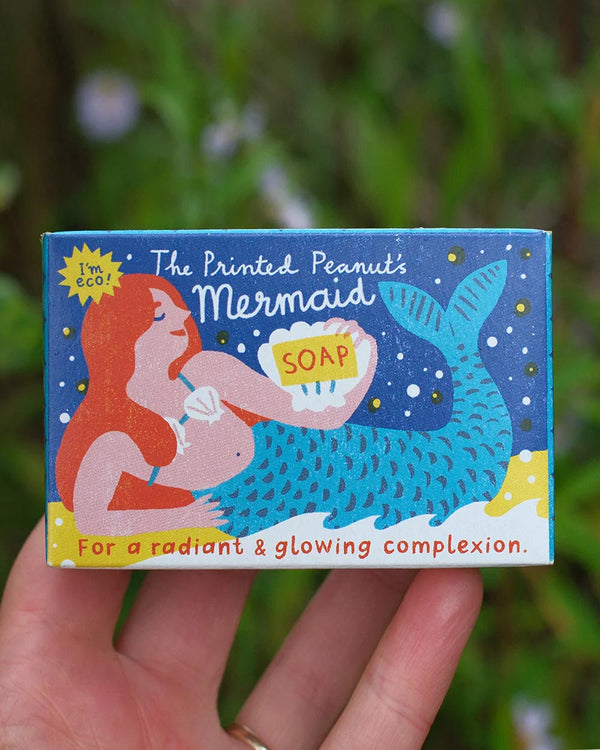 Mermaid Rose Geranium Natural Handmade Soap Bar