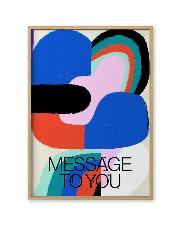 Message To You FineArt Print (50x70cm)