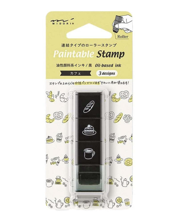 Midori Paintable Stamp Roller Café