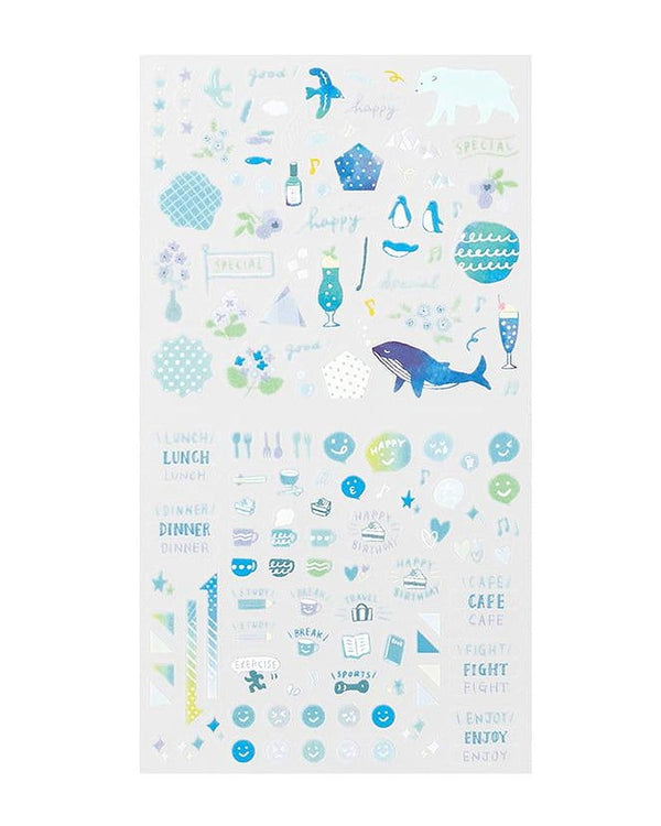 Midori Sticker Color Blue