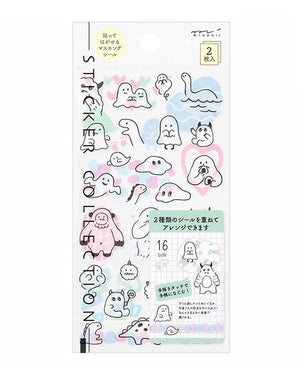 Midori - Sticker Two Sheets Monster