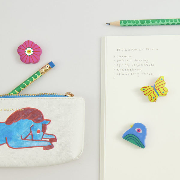 Rico Design x Maja Sten Radiergummi Set Midsommar 6 Stk.