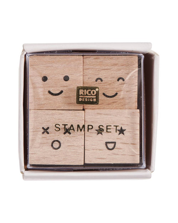 Ministempel-Set Smile (4teilig)