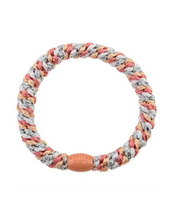 Kknekki Haargummi Mix Faded Rose Silver