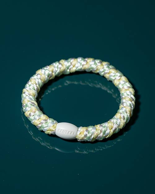 Kknekki Haargummi Mix Mint Light Yellow Glitter