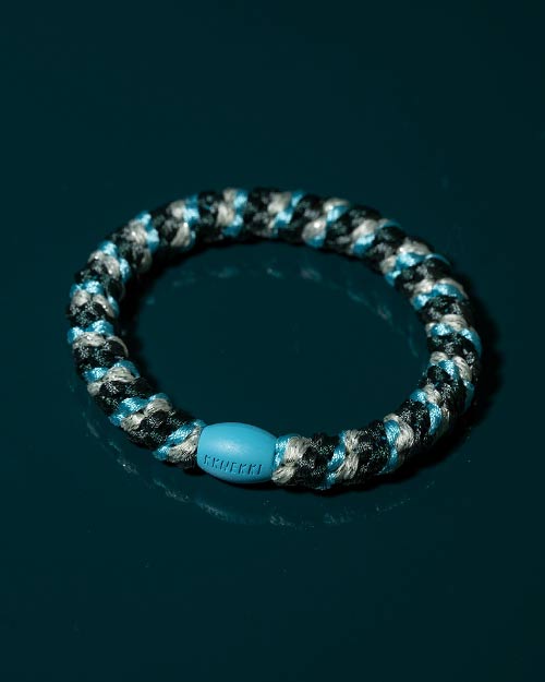 Kknekki Haargummi Mix Turquoise Jungle Glitter