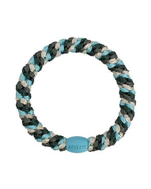 Kknekki Haargummi Mix Turquoise Jungle Glitter
