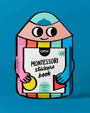 Montessori Stickerbook - Geometrische Formen