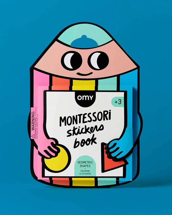 Montessori Stickerbook - Geometrische Formen