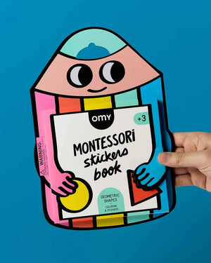 Montessori Stickerbook - Geometrische Formen