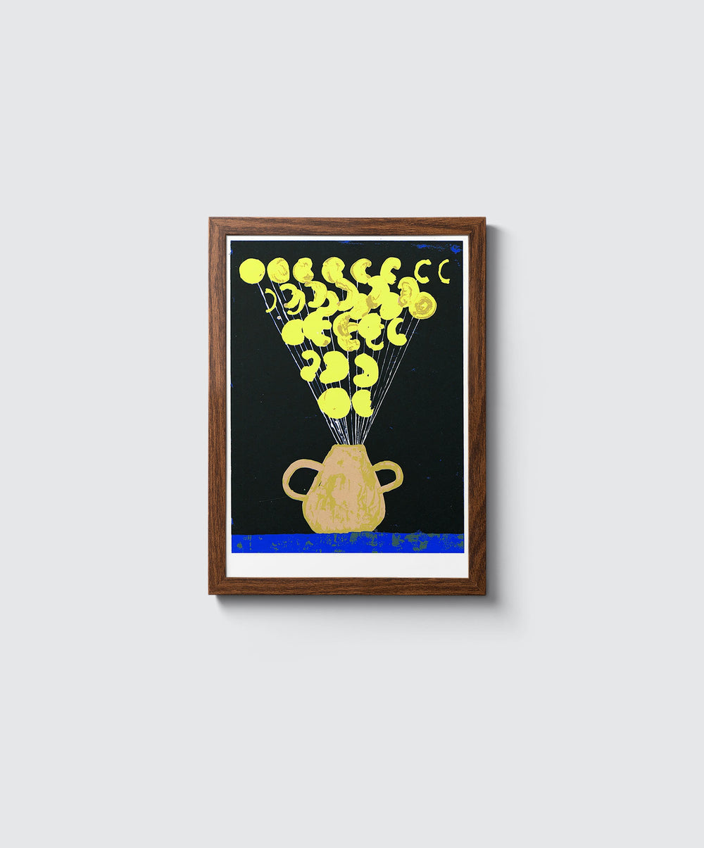 Moonbloom Siebdruck