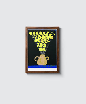 Moonbloom Siebdruck