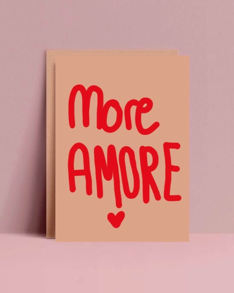 More Amore Postkarte