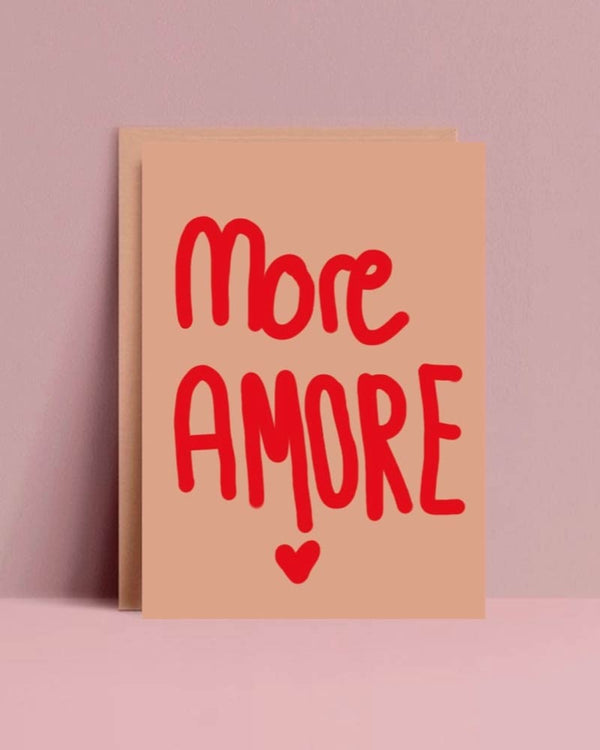 More Amore Postkarte