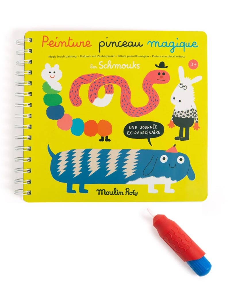 Moulin Roty Malbuch mit Zauberpinsel