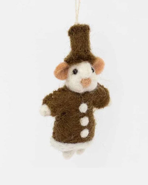 Gingerbread Mouse Weihnachtsbaumanhänger