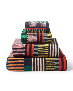 Face Cloth Multi Stripe