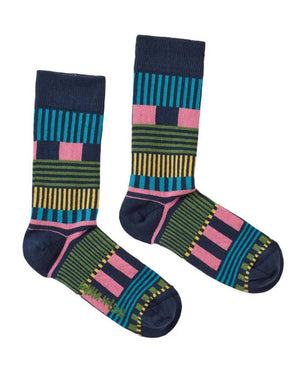 Multi Stripes Socken