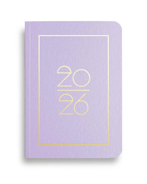 Pocket Kalender / Planner 2026 Lavender (Din A6)