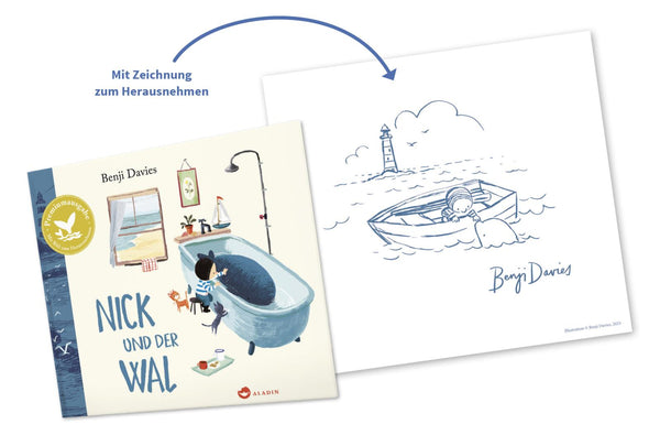 Nick und der Wal - Premiumausgabe mit Zeichnung zum Herausnehmen