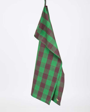 Noel Geschirrhandtuch Towel Green Brown