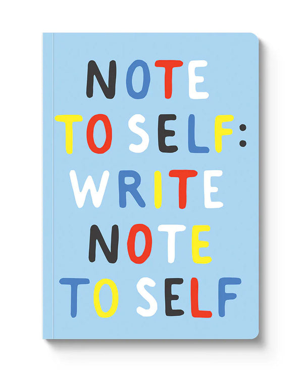 Note To Self Paperback Notebook