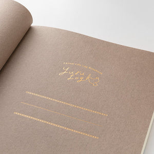 Midori Yuru Log Notebook B6 Watercolour