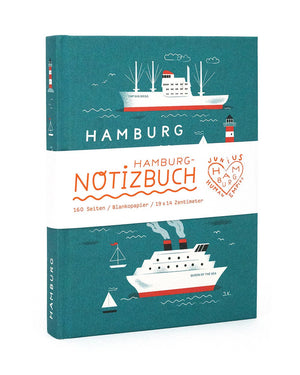 Human Empire Hamburg Notizbuch Schiffe