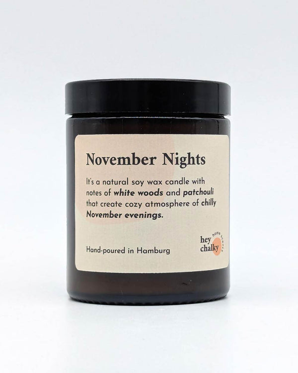 November Nights 155g Sojakerze