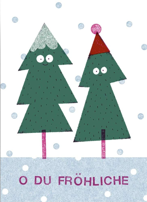 Oh Du Fröhliche Postkarte