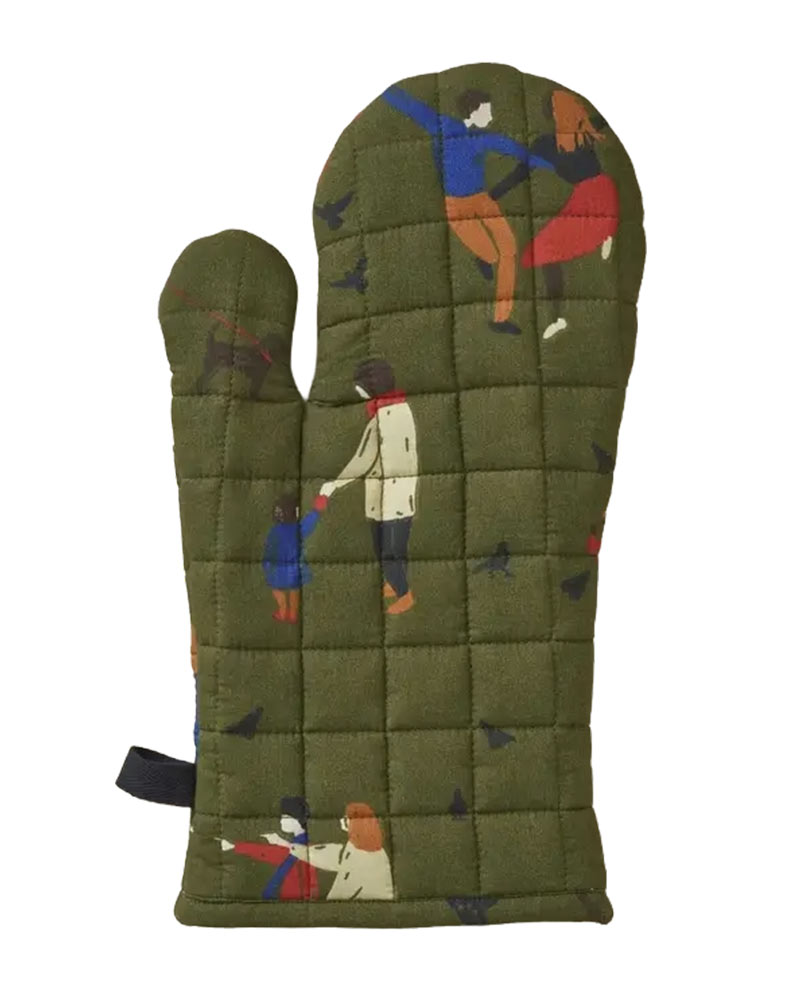 Ofenhandschuh Central Park Grün