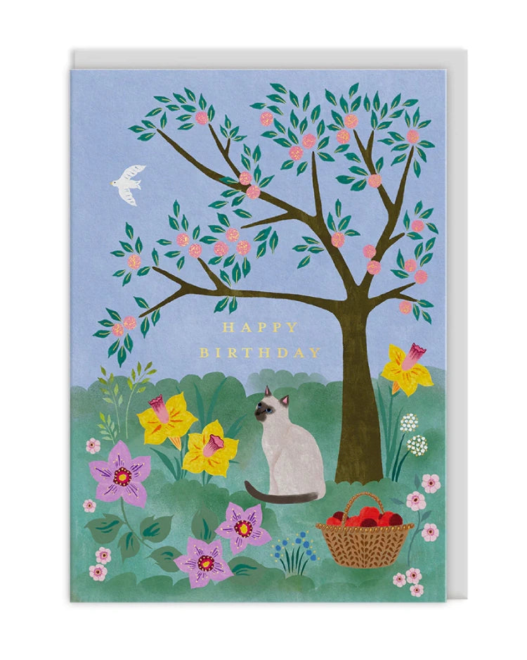 Ohh Deer Garden Kitty Klappkarte