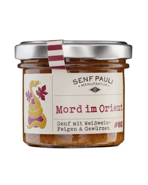 Mord im Orient: Senf mit Weißwein-Feigen & Gewürzen