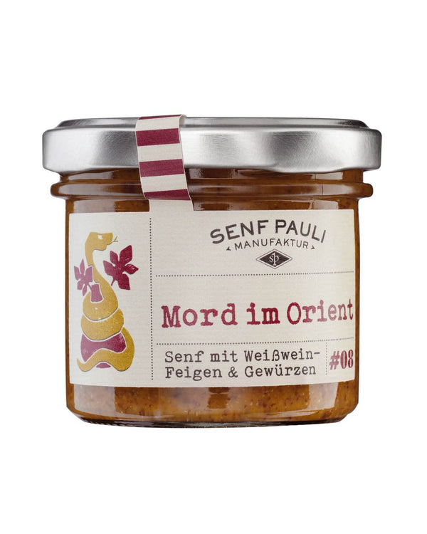 Mord im Orient: Senf mit Weißwein-Feigen & Gewürzen