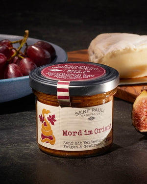 Mord im Orient: Senf mit Weißwein-Feigen & Gewürzen