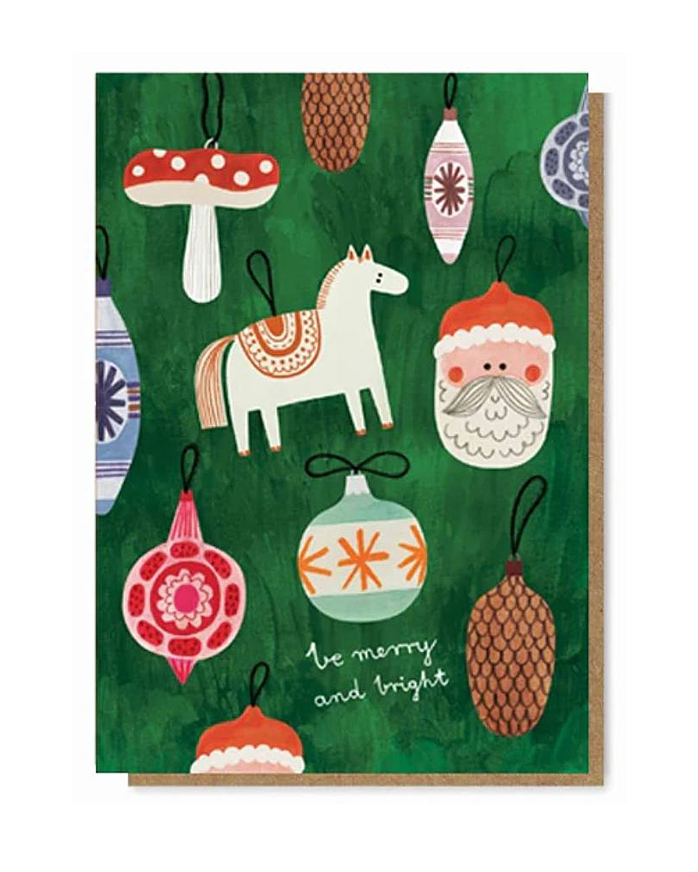 Ornaments Klappkarte