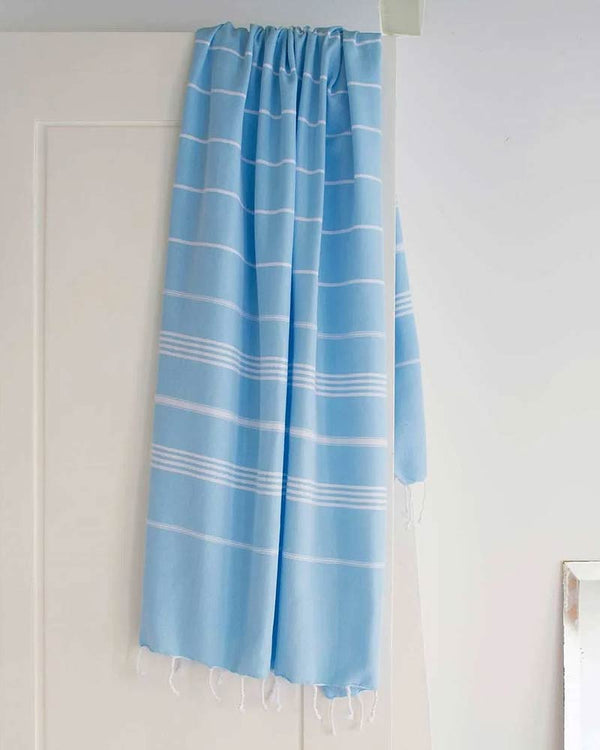 Ottomania - Hamamtuch Pool Blue White