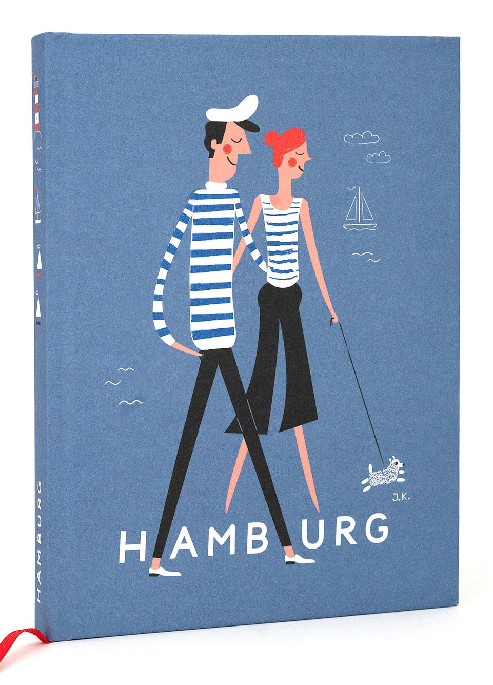 Human Empire Hamburg Notizbuch Paar mit Hund