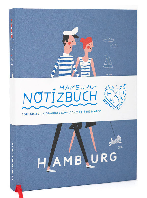Human Empire Hamburg Notizbuch Paar mit Hund