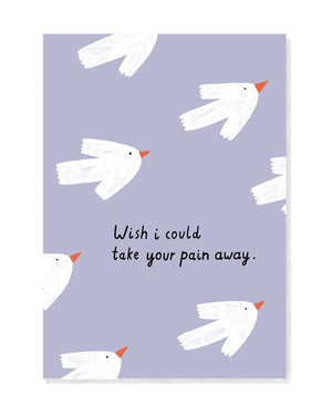 Pain Away Postkarte