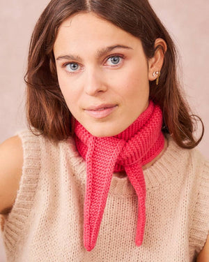 Kleiner Schal aus Wolle Coral