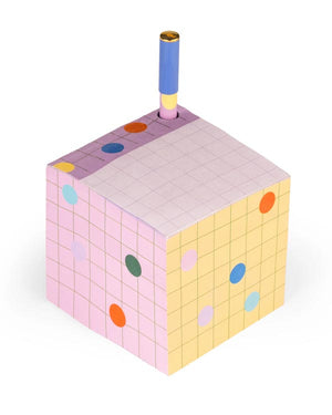 Pen Holder Sticky Note Block