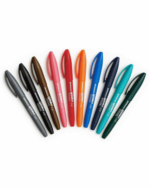 Penco Glider Colour Pen Red