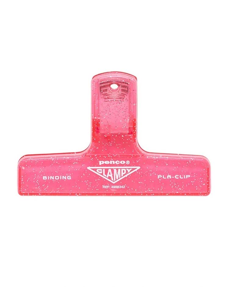 Penco Klammer Clampy PlaClip Glitter Pink