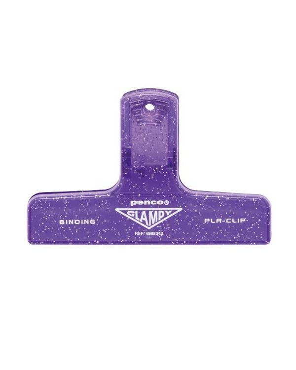 Penco Klammer Clampy PlaClip Glitter Purple