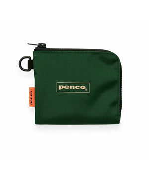 Penco L-Zip Purse Dark Green