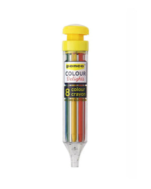Penco 8 Colour Crayon